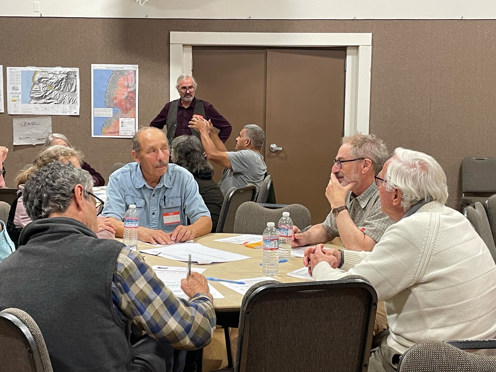 Participants at Yachats Resiliency Planning Workshop