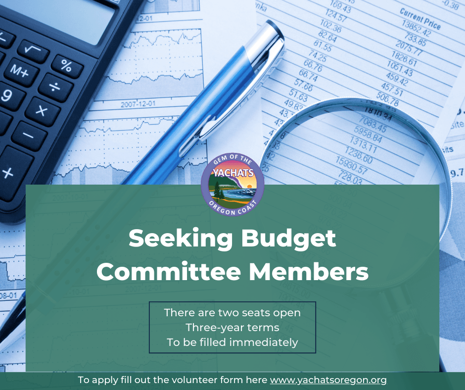 Seeking Budget Committee Members